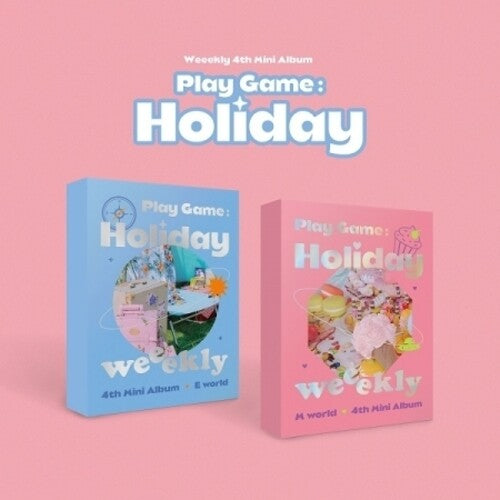 Weeekly - Play Game: Holiday (Random Cover) (incl. 92pg Photobook, 2x Photocard, Photo Ticket, Sticker, Printed Photo + Travel Name Tag)