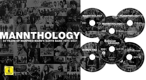 Manfred Mann's Earth Band - Mannthology (Deluxe Hard Back Book +DVD)