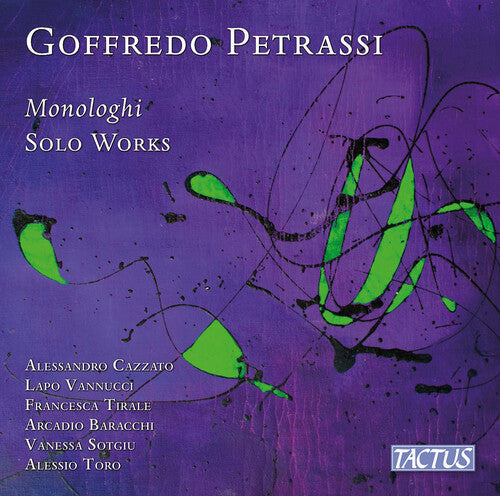 Petrassi/ Cazzato/ Sotgiu - Monologhi