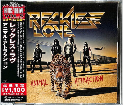 Reckless Love - Animal Attraction - Japanese Pressing - incl. 1 Bonus Track