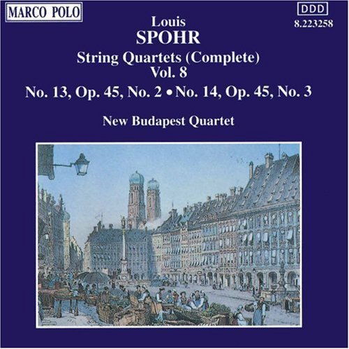 Spohr/ New Budapest Quartet - Vol. 8-STR Quartets