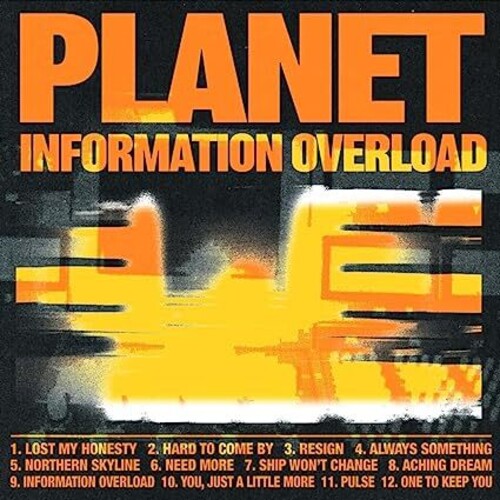 Planet - Information Overload [Orange Colored Vinyl]