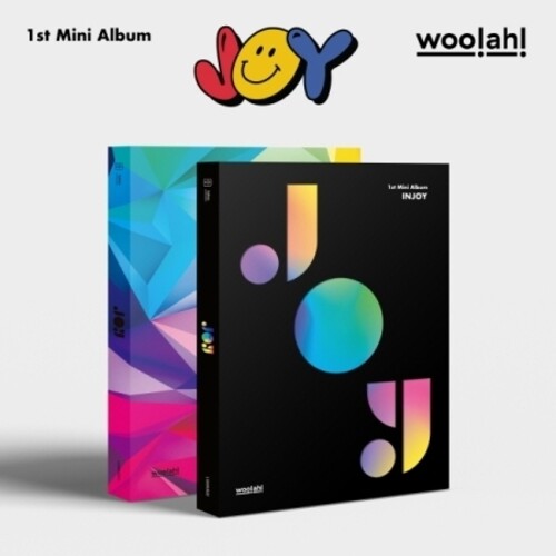 Woo!ah! - Joy - Random Cover - incl. 84pg Photobook, Holder, 4-Cut Film Photo, Poster, Postcard, 2 Photo Cards, 2 Stickers, Invitation Envelope & Card + Ticket