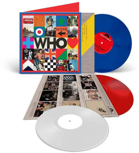 Who - Who - Deluxe Edition includes 2LP's on Red & Blue Colored Vinyl with Bonus 10-Inch