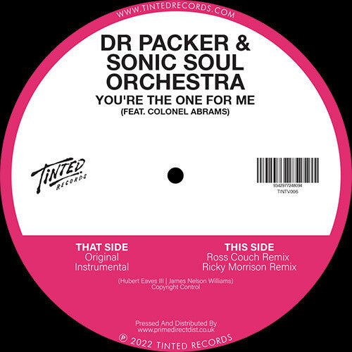 Dr Packer & Sonic Soul Orchestra - You're the One for Me