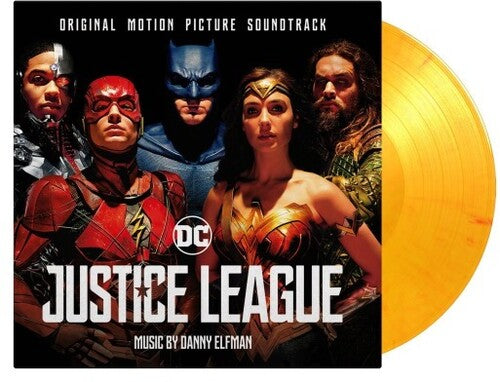 Danny Elfman - Justice League (Original Soundtrack) - Limited 180-Gram 'Flaming' Orange Colored Vinyl