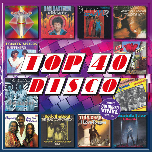 Top 40 Disco/ Various - Top 40 Disco / Various - 140-Gram Colored Vinyl