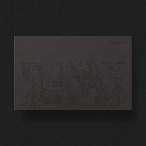 Agust D (Suga of Bts) - D-Day (Version 02)