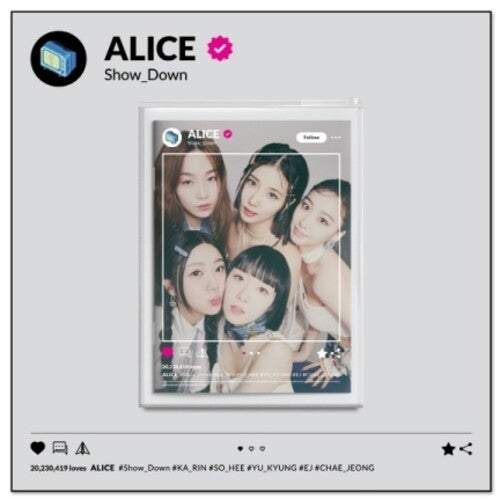 Alice - Show Down - incl. 60pg Photobook, Envelope, Message Card, Postcard, 2 Photocards + Poster