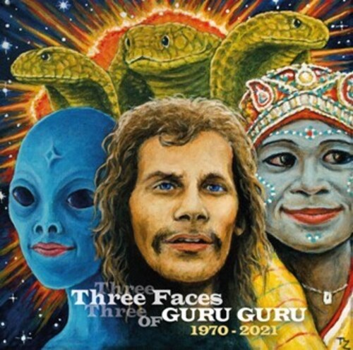 Guru Guru - Three Faces Of Guru Guru - 180gm Multicolor Splatter Vinyl