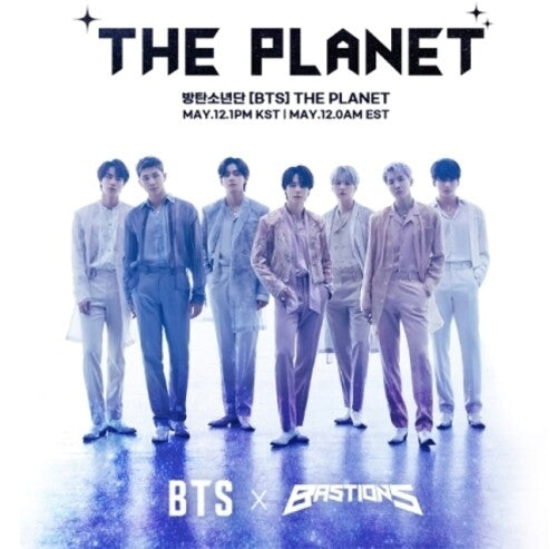 Bts - The Planet - Bastions - incl. Photobook, Lyric Book, BTS Signed Poster, BTS x Bastions Signed Poster, BTS Deco Sticker, BTS Plat Sticker + BTS Photo Frame