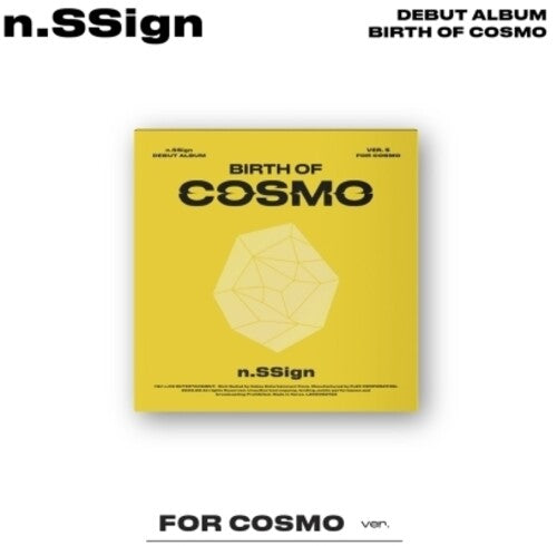 N.Ssign - Birth Of Cosmo - For Cosmo Version - incl. 9pc Lyric Postcard, Hard Cover Binder, 18pc Concept Photocard, 2 Photocards + 2 Unit Photocards