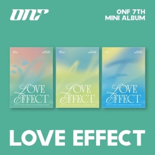 Onf - Love Effect - Random Cover - incl. 96pg Photobook, 12pg Lyric Book, Sticker, 2 Photocards, 4-Cut Photo, Love Medical Certificate, Message Card + Folded Poster