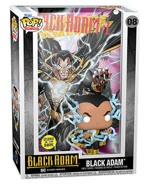 Funko Pop! Comic Cover: DC Comics - Black Adam (glow)