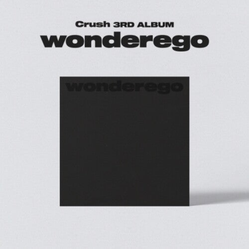 Crush - Wondergo - incl. 68pg Photobook, 28pg Lyric Book, Polaroid Card, Postcard + Folded Poster