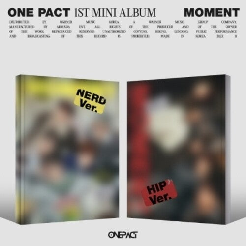 One Pact - Moment - Random Cover - Postcard, Photocard A + B, Polaroid + Sticker