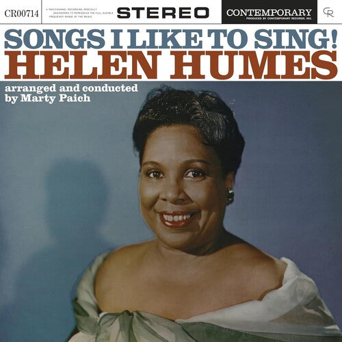 Helen Humes - Songs I Like To Sing! (Contemporary Records Acoustic Sounds Series)