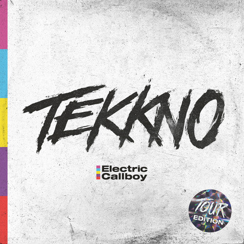 Electric Callboy - Tekkno (Tour Edition) - Limited Ultra Clear with Blue Splatter Colored Vinyl