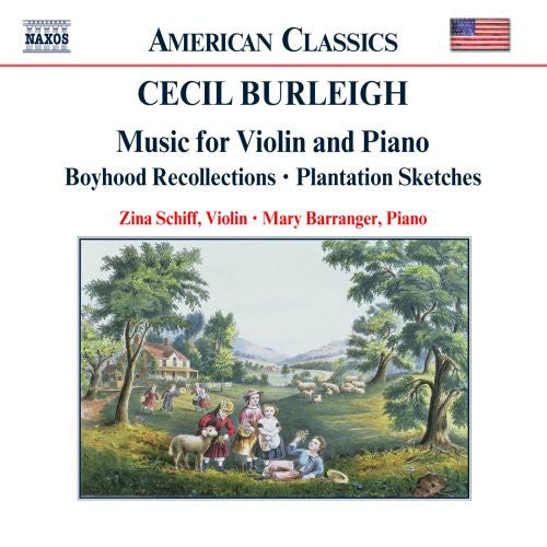 Burleigh/ Schiff/ Barranger/ Carmel - Music for Violin & Piano