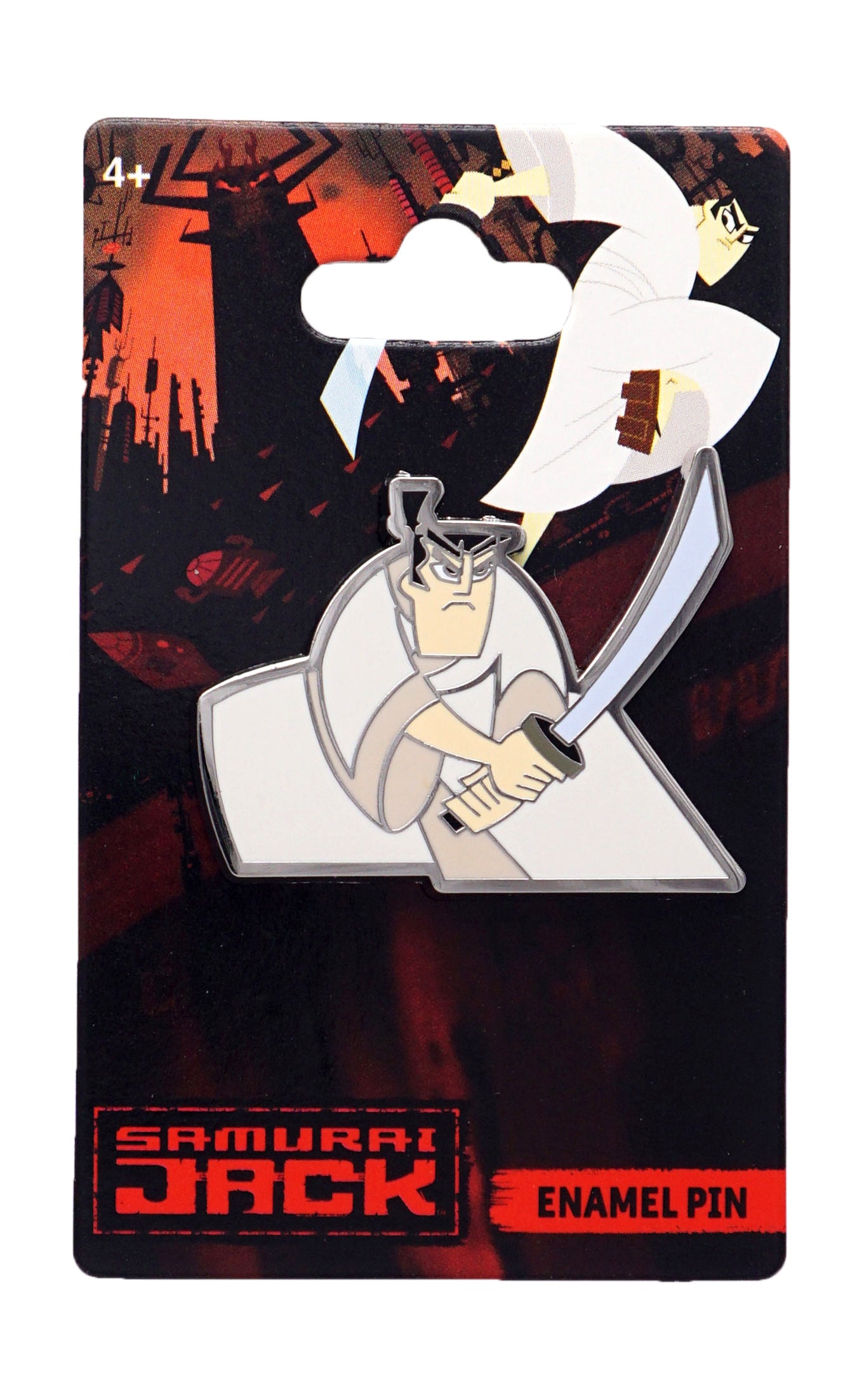 Samurai Jack Enamel Pin