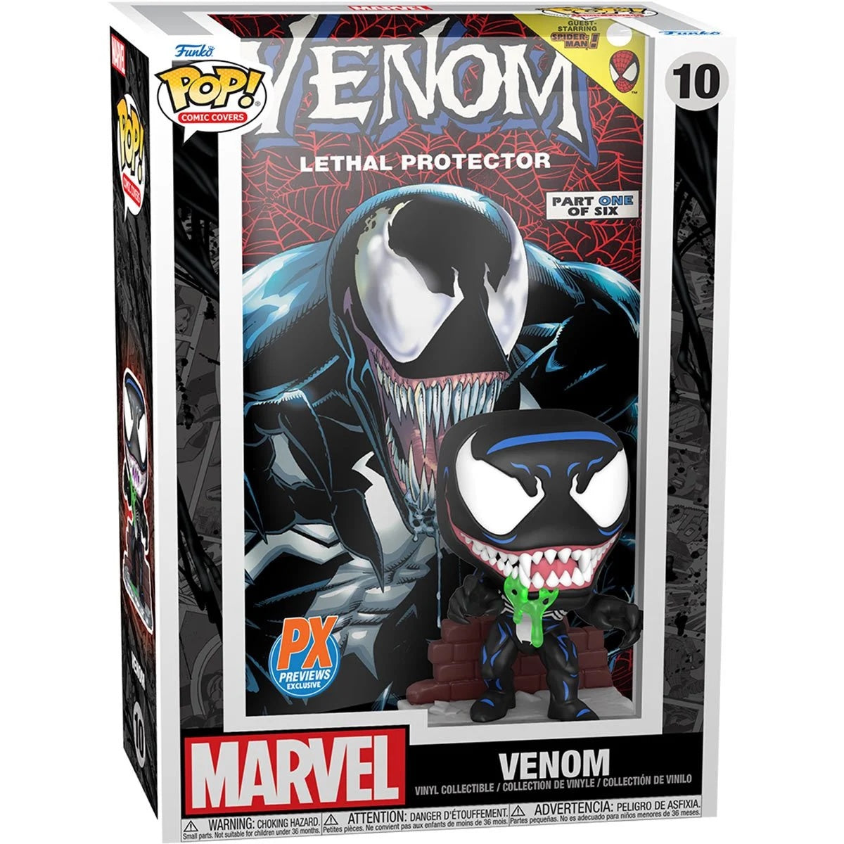 Funko Pop! Comic Cover: Marvel - Venom Lethal Protector