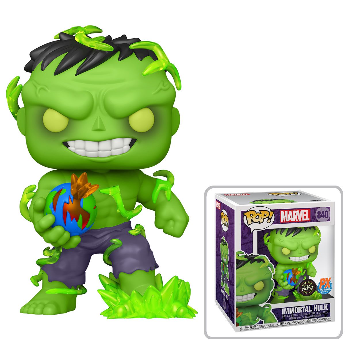 Funko Pop! Marvel: Immortal Hulk (w/glow chase PX)