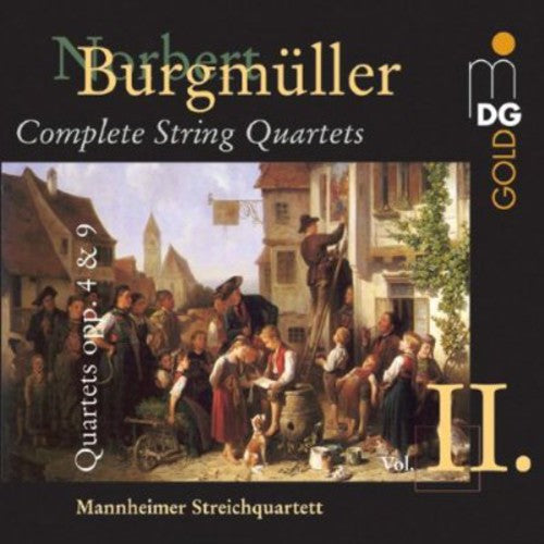 Burgmuller/ Mannheim String Quartet - String Quartets 1 & 3