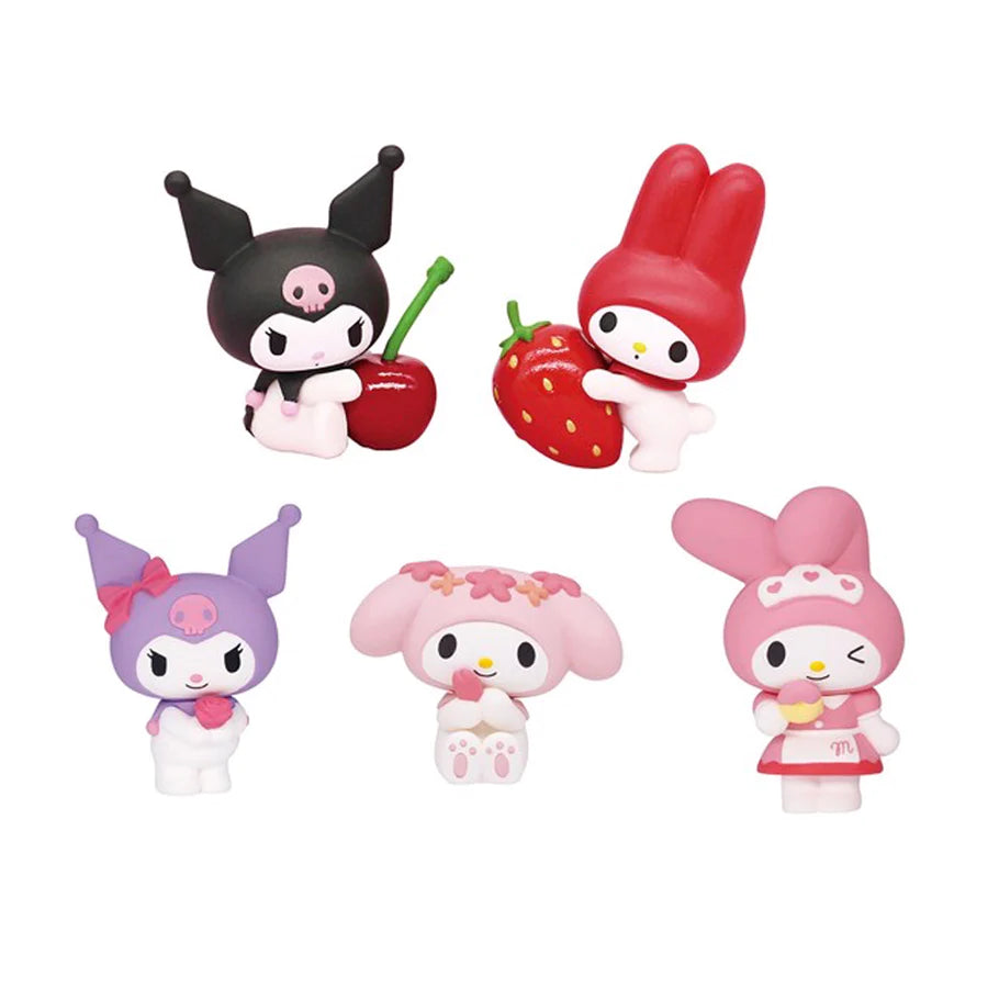 Sanrio My Melody & Kuromi - Mystery My Favorite Color Figurines (1 random figurine)