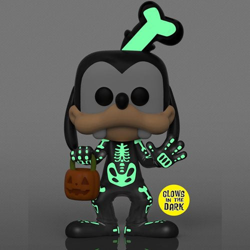 Funko Pop! Disney Glow-in-the-Dark Skeleton Goofy (Entertainment Earth Exclusive)