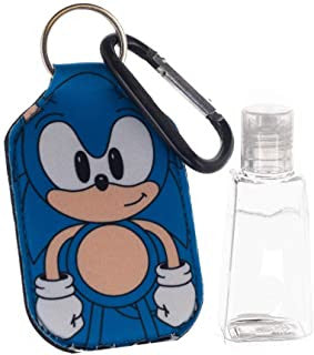 Sonic Hedgehog Bottle Keychain in Blue Sonic the Hedgehog