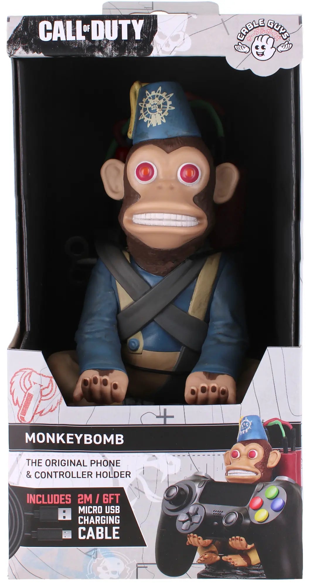 Cable Guy - Call of Duty - Monkey Bomb 8-inch Phone and Controller Holder