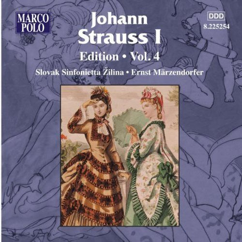 J. Strauss I/ Marzendorfer/ Slovak Sinfonietta - Johann Strauss I Edition 4