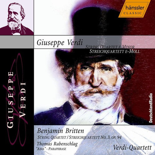 Verdi/ Britten/ Verdi Quartet - QT STR