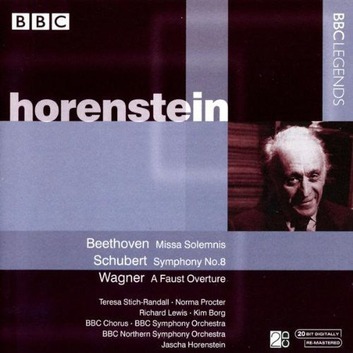 Horenstein - Beethoven, L.V. : Missa Solemnis/Faust Iverture