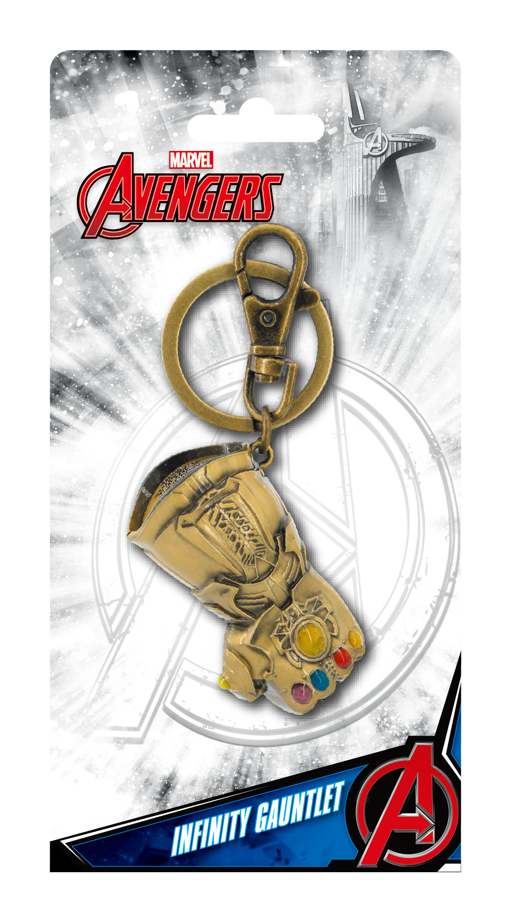 Marvel Infinity Gauntlet Metal Keychain