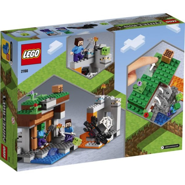 LEGO Minecraft The Abandoned Mine 21166 Zombie Cave Playset