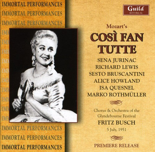 Mozart/ Lewis/ Rothmuller/ Bruscantini/ Busch - Cosi Fan Tutte: Glyndebourne 1951