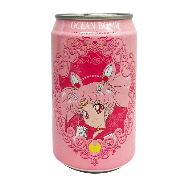 Ocean Bomb Sailor Moon Sparkling Water - Lychee Flavor