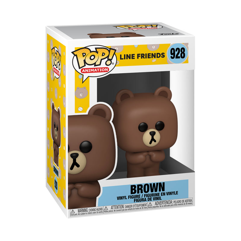 Funko Pop! Animation: Line Friends- Brown