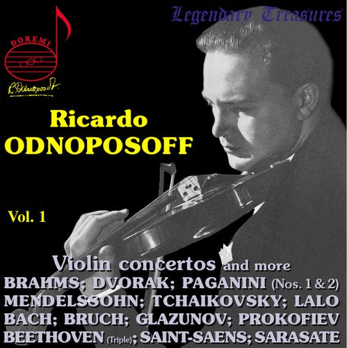 Brahms/ Paganini/ Prokofiev/ Odnoposoff - Legendary Treasures: Ricardo Odnoposoff 1