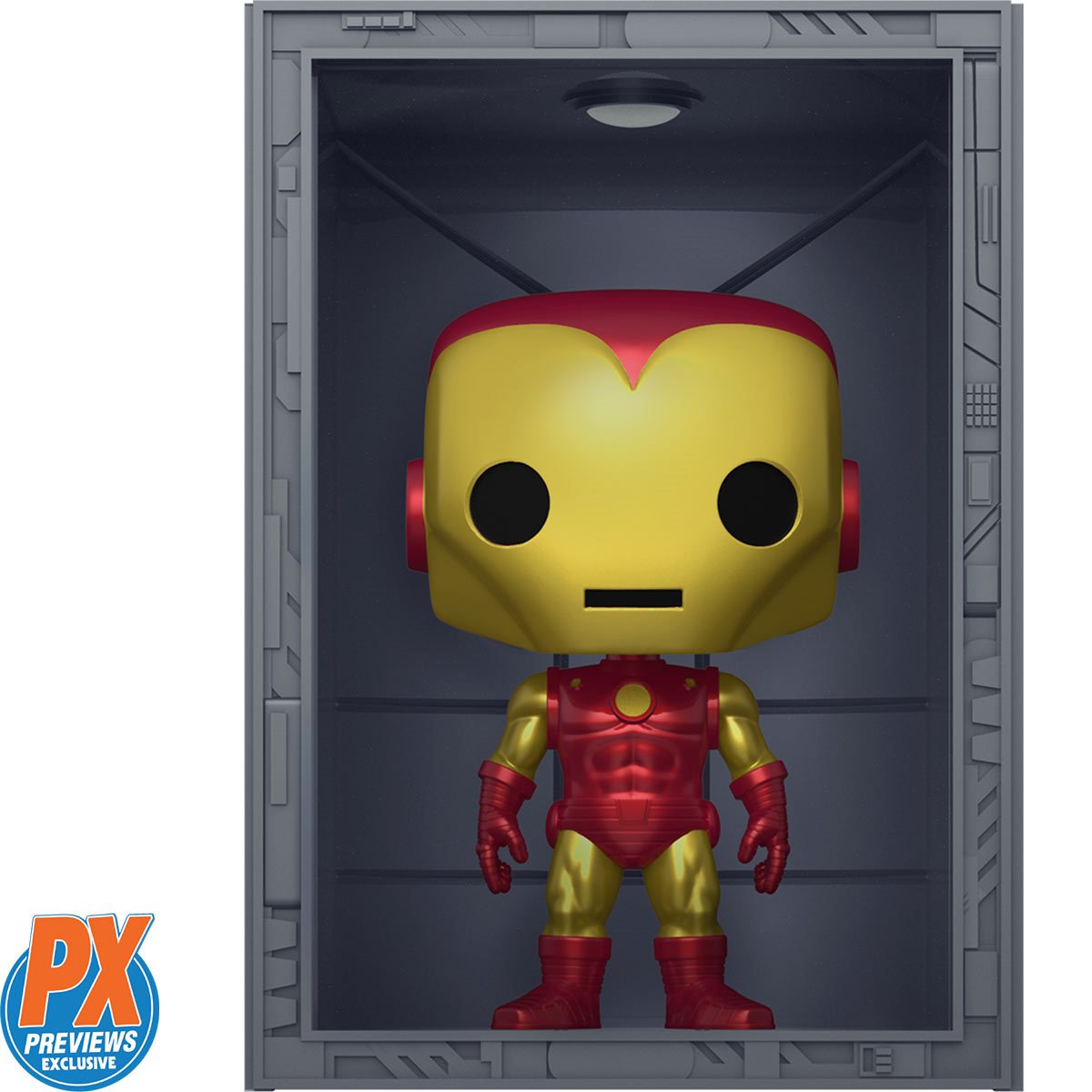 Funko Pop! Deluxe: Marvel - Iron Man Hall of Armor Model 4