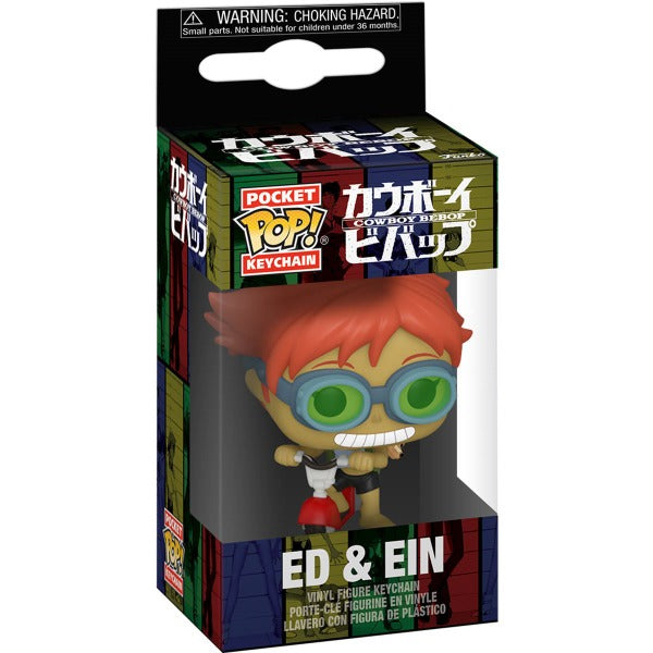 Funko Pop! Key Chain Cowboy Bebop - Ed and Ein