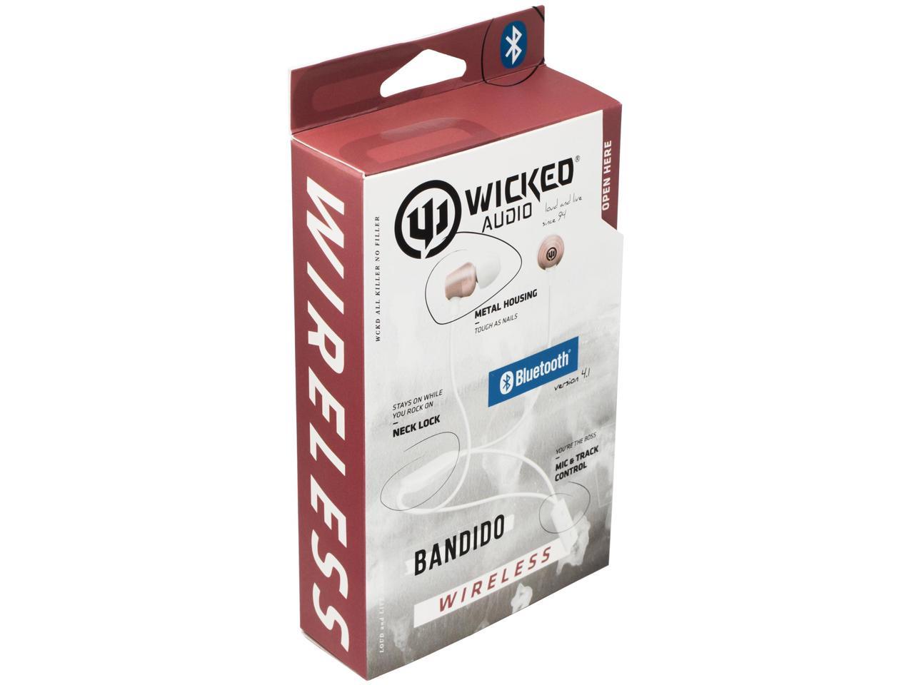 Wicked Audio Bandido Bluetooth Earbuds