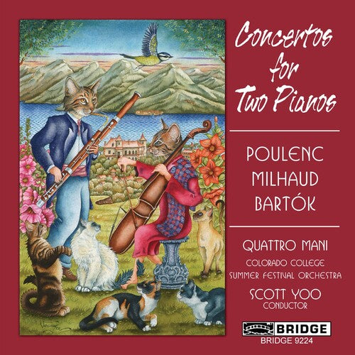 Poulenc/ Milhaud/ Bartok/ Quattro Mani - Concertos for Two Pianos