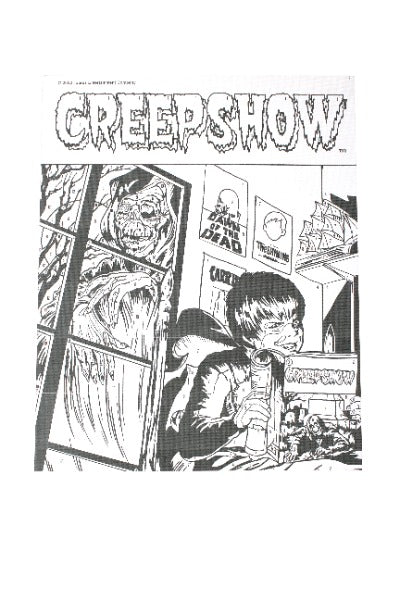 Creepshow Canvas Paint By Number Set