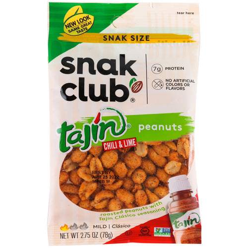 Snak Club Tajin Peanuts