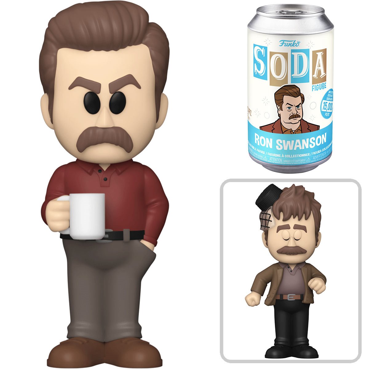 Funko Soda: Parks and Recreation - Ron Swanson w/chase