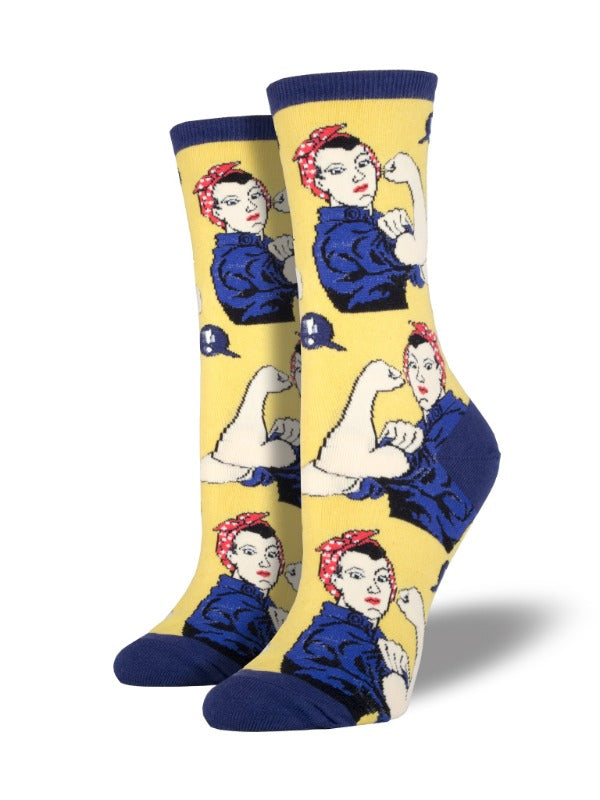 Rosie The Riveter Women's Socks [1 pair]