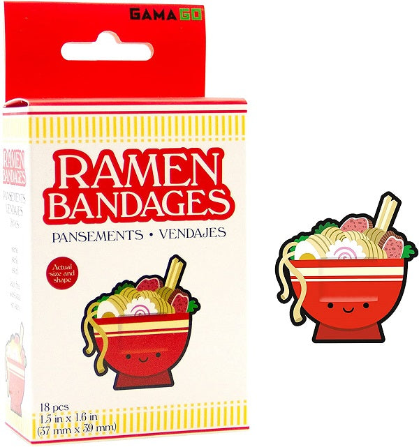 Ramen Bandages for Kids & Kidults - Set of 18