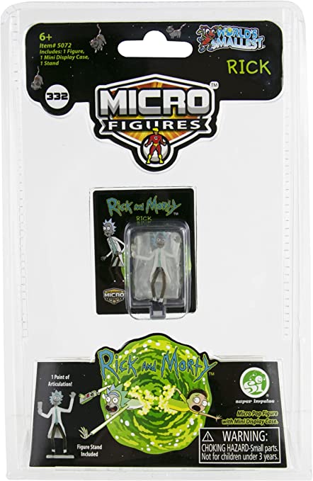 Worlds Smallest - Rick and Morty Micro Pop Culture Figures